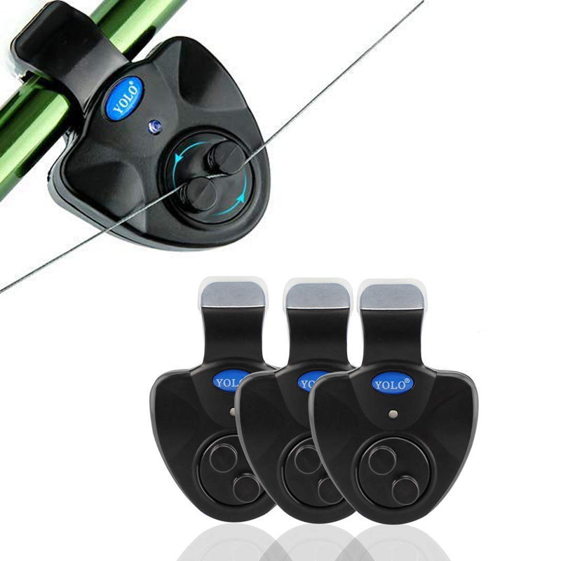 Bite Indicator - ตกปลา Rod Bite ALARM ไฟ LED