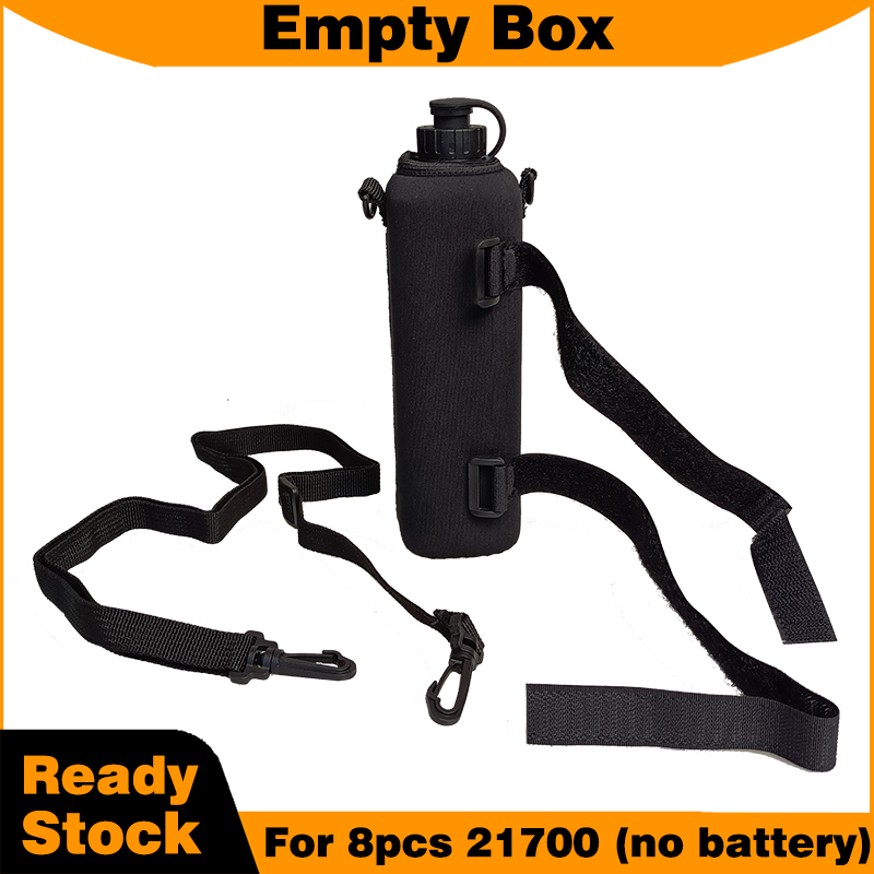 Fish Finder Battery - กล่องแบตเตอรี่เปล่า & BMS & กระเป๋าพกพาสำหรับรอกตกปลาไดว่า ชุดแบตเตอรี่แบบชาร์จได้