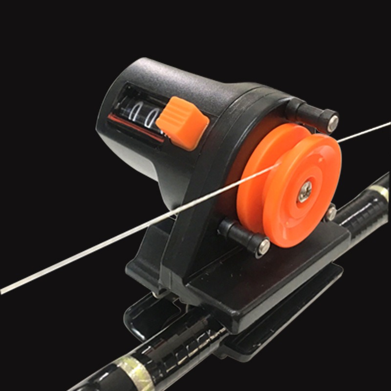 Fishing Depth Finder - สายตกปลาเคาน์เตอร์ 0-999M สายตกปลาความลึกเคาน์เตอร์ Finder เครื่องมือ Tackle