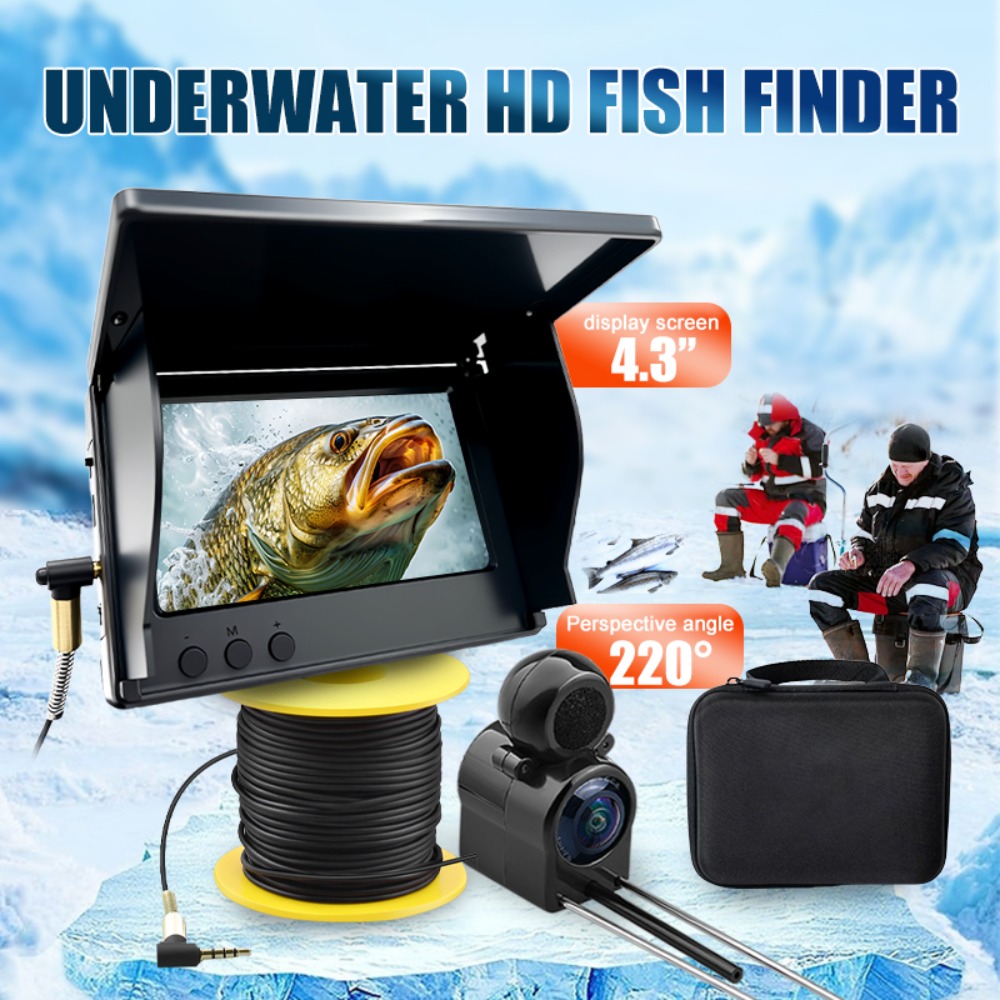 Fish Finder Cable - กล้องตกปลาใต้น้ำ 5 นิ้ว 1000TVL IP68 พร้อมสายเคเบิลยาว