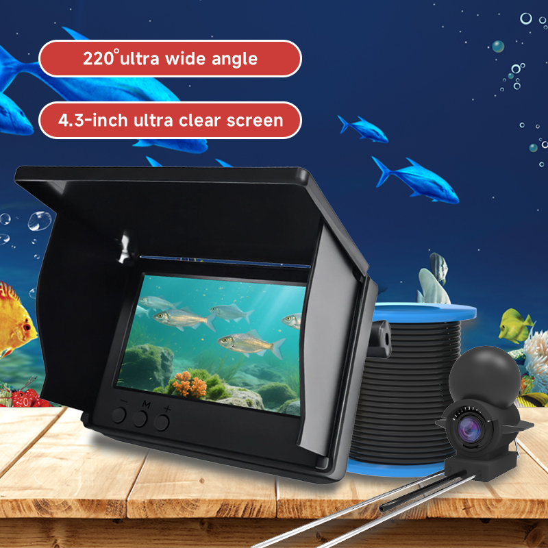 โดโดซี 220 °   กล้องตกปลาใต้น้ - Fishing Depth Finder บทวิจารณ์และราคา