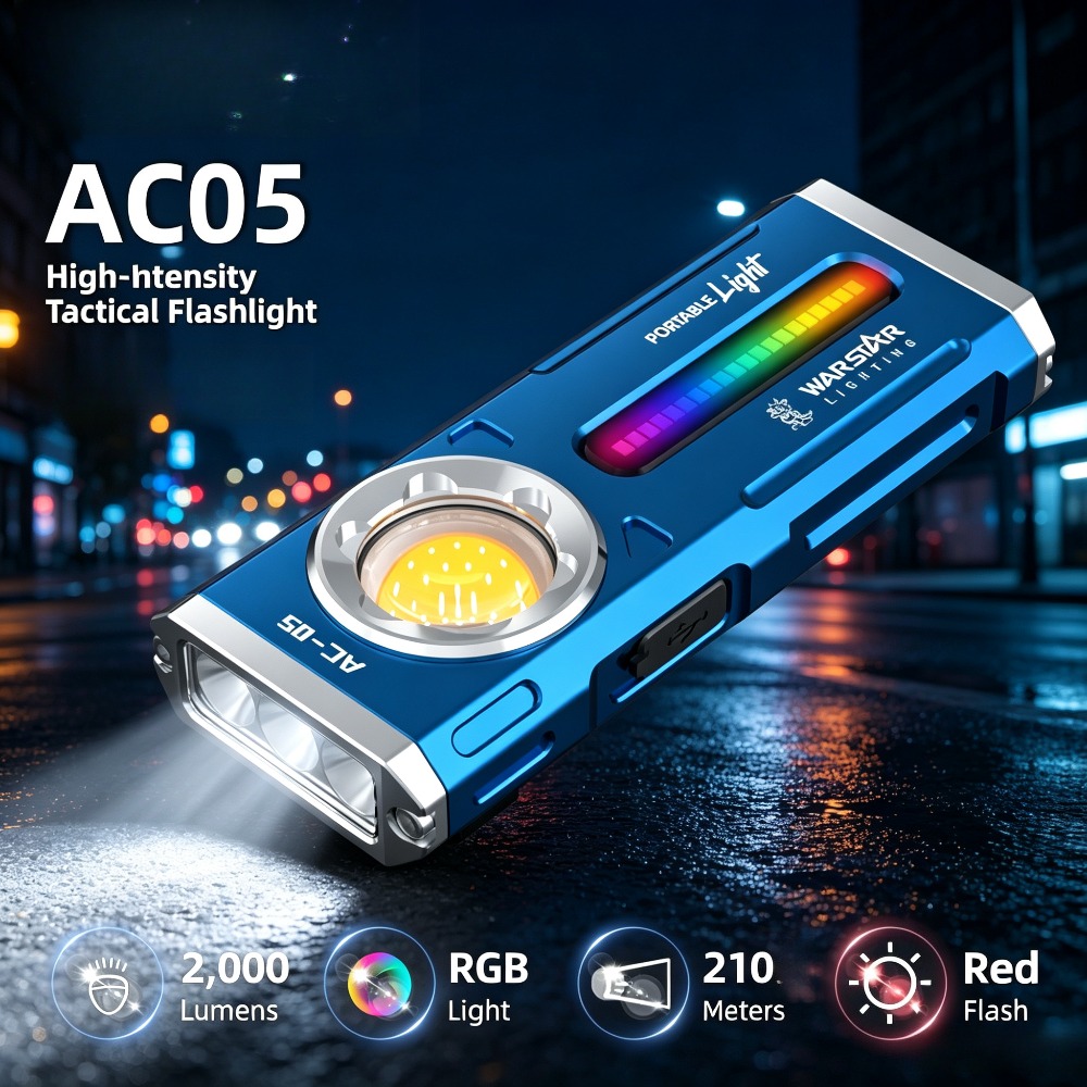 ไฟฉายพกพา AC05 ความสว่างสูง ระ - Fishing Light บทวิจารณ์และราคา