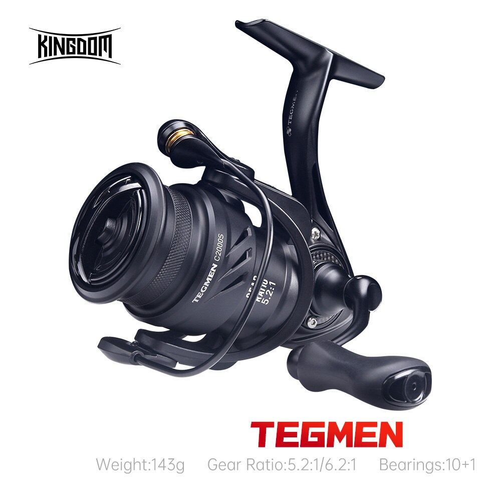 Kingdom tegmen 5.2:1 6.2:1 143 - Abu Garcia Reel Revo บทวิจารณ์และราคา