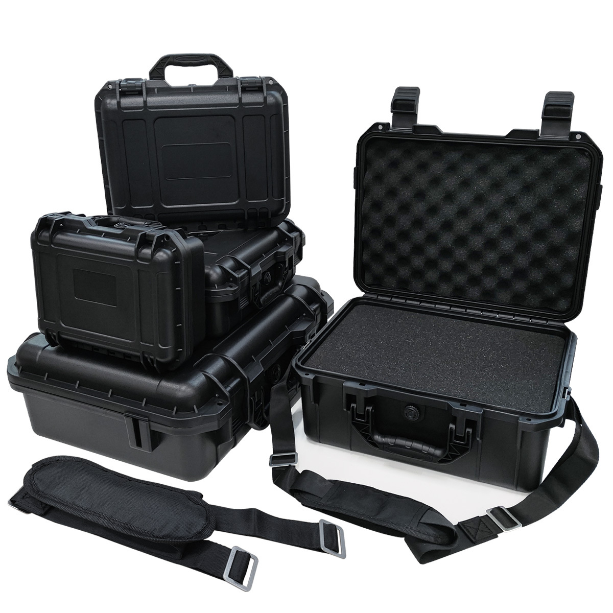 เคสแข็งอุปกรณ์พร้อมฟองน้ําตัดล - Fish Finder Case บทวิจารณ์และราคา