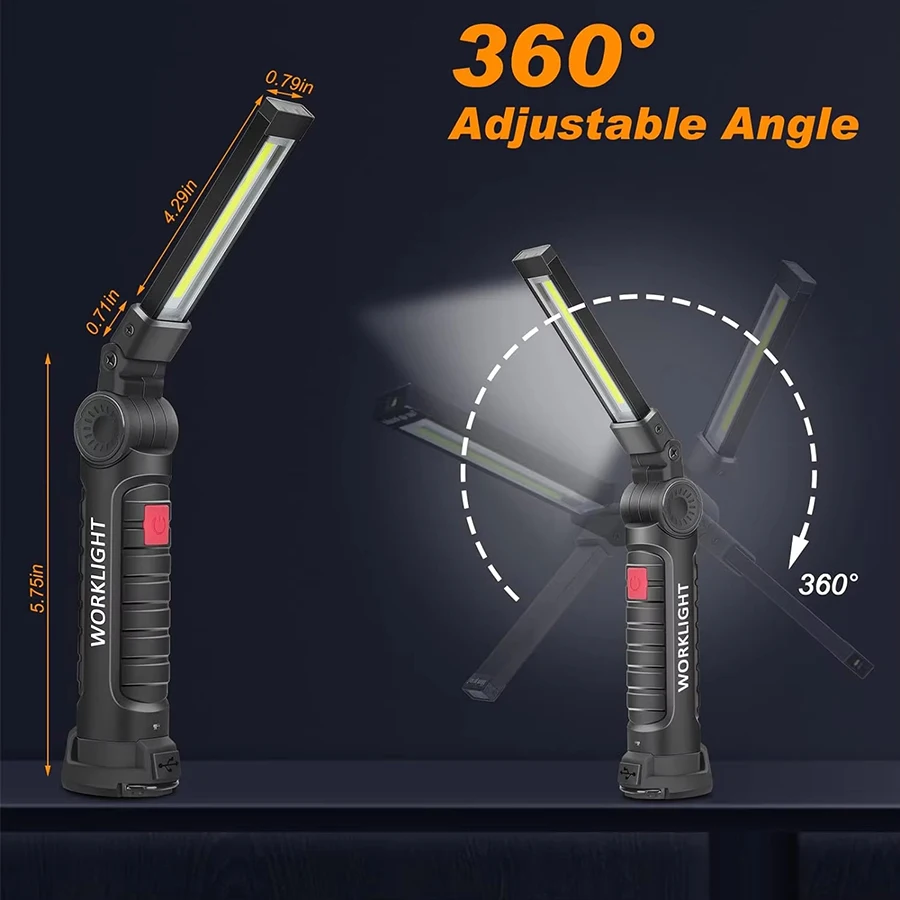ไฟฉายแม่เหล็กแบบชาร์จไฟได้แบบพ - Fishing Light บทวิจารณ์และราคา