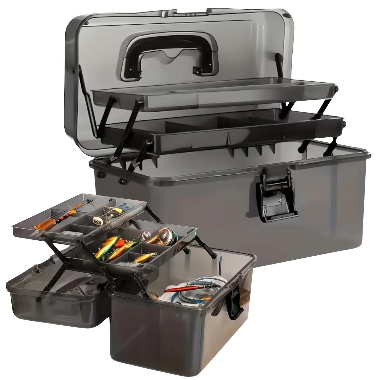 กล่องอุปกรณ์ตกปลา PE ทนทาน |   - Fish Finder Case บทวิจารณ์และราคา