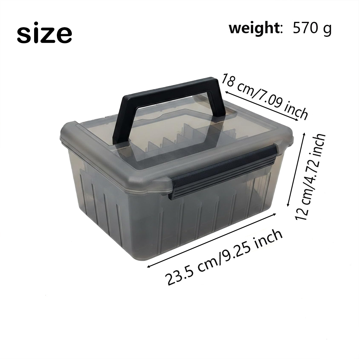 กล่องอุปกรณ์ตกปลาพร้อมหูหิ้ว,  - Fish Finder Case บทวิจารณ์และราคา