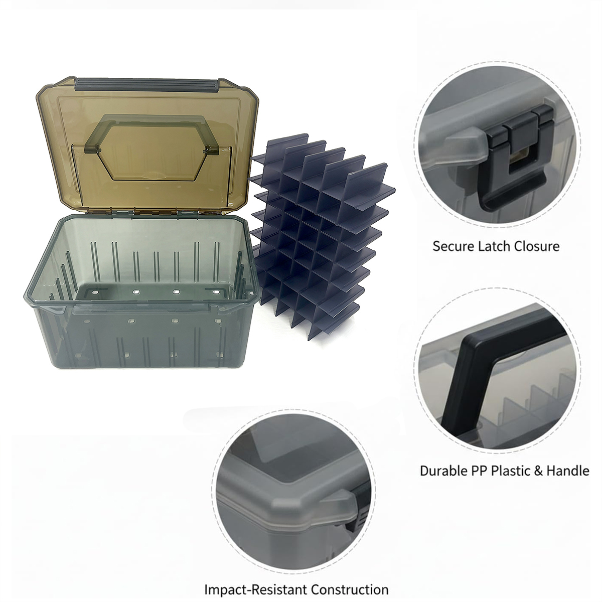 กล่องอุปกรณ์ตกปลาพร้อมหูหิ้ว,  - Fish Finder Case บทวิจารณ์และราคา
