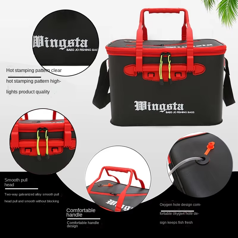 ถังใส่ปลาพับได้ หนาพิเศษ ไม่ต้ - Fish Finder Case บทวิจารณ์และราคา