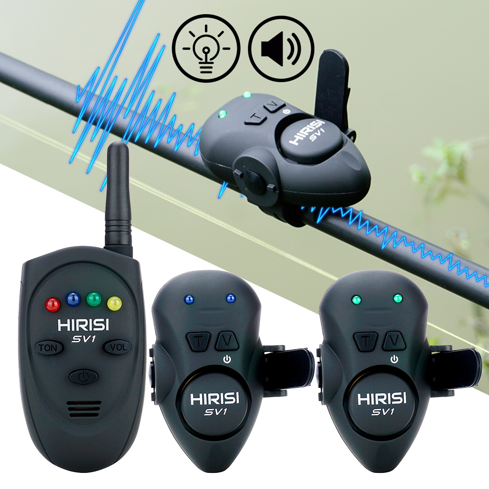ชุดสัญญาณเตือนเหยื่อตกปลาฮิริซ - Bite Alarm บทวิจารณ์และราคา