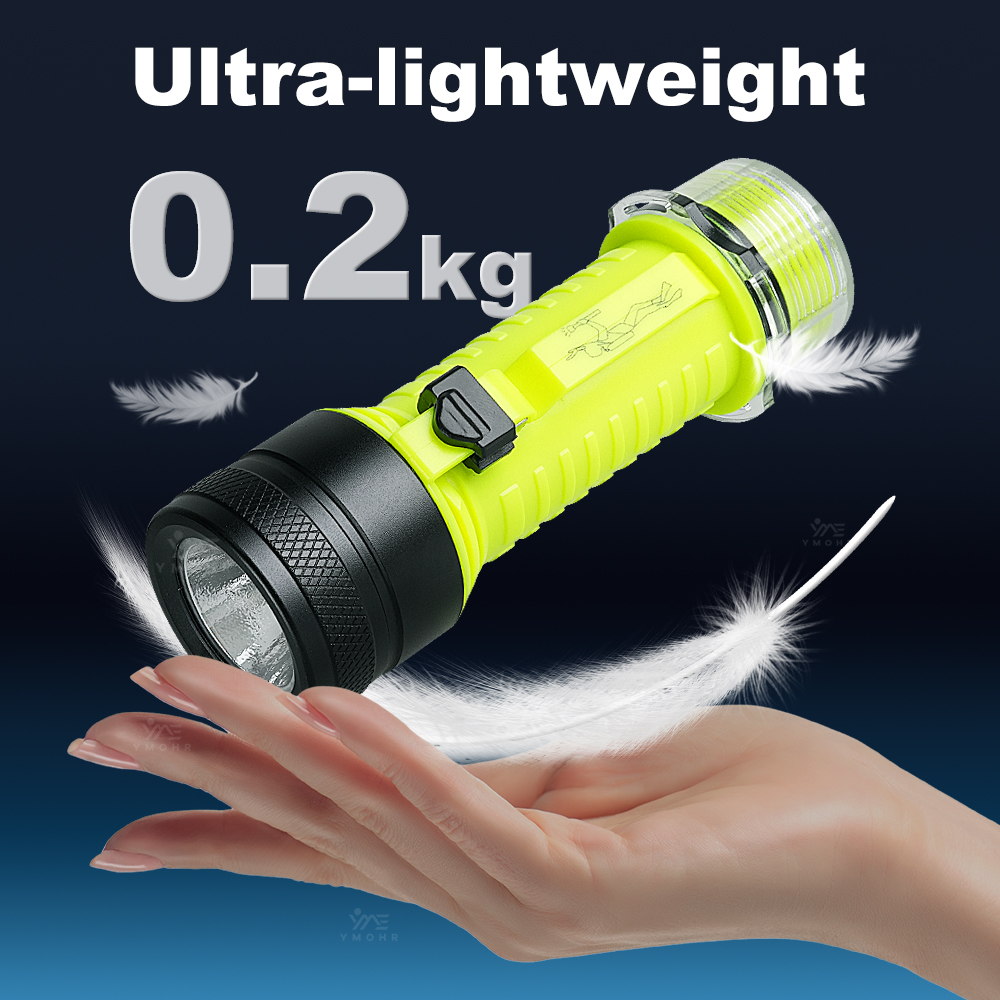ใหม่แบบพกพา LED ไฟฉายดำน้ำมืออ - Fishing Light บทวิจารณ์และราคา