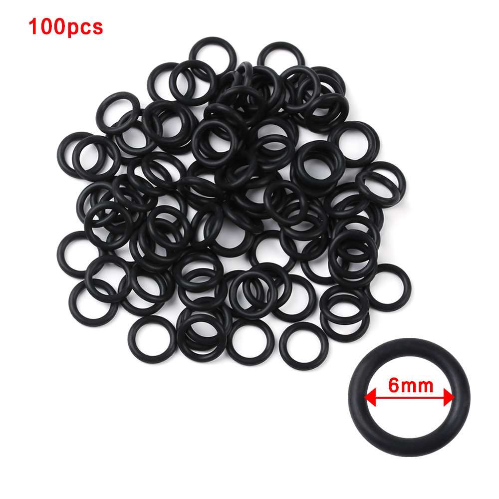 100 PCs ยาง O - แหวนซีลปะเก็นส - Bite Indicator บทวิจารณ์และราคา