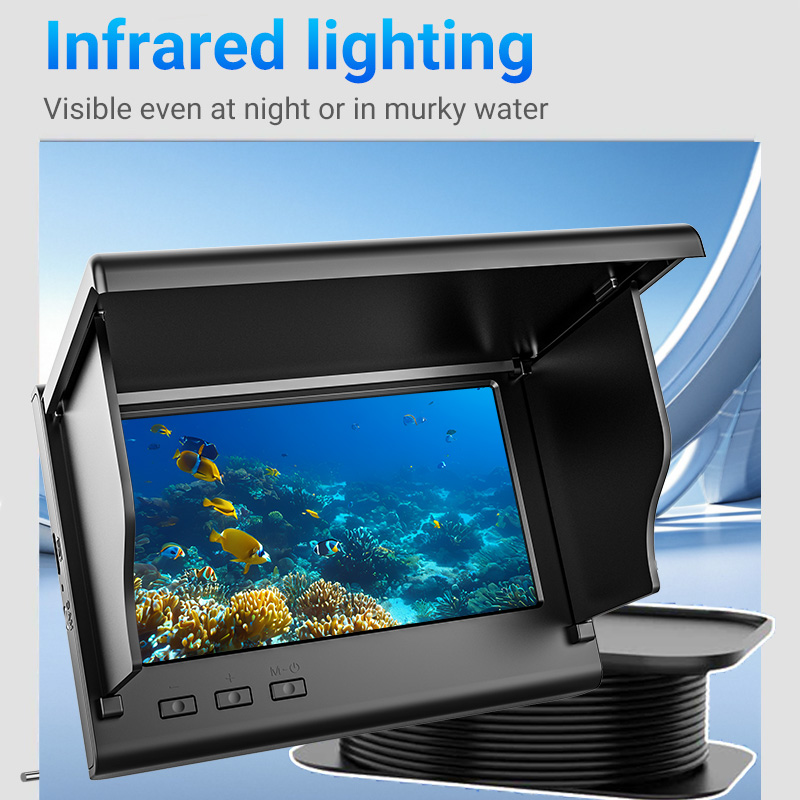 กล้องตกปลาใต้น้ำขนาด 4.3 นิ้ว  - Fishing Depth Finder บทวิจารณ์และราคา