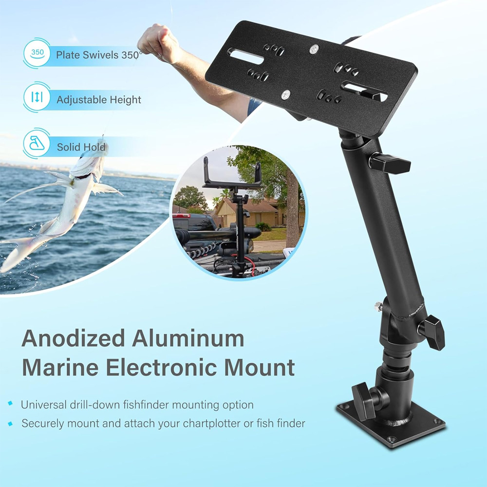 ขาตั้งอุปกรณ์ค้นหาปลาและเครื่อ - Fish Finder Mount บทวิจารณ์และราคา