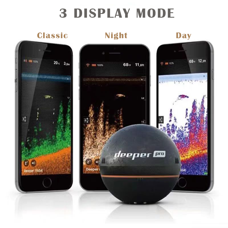 เครื่องหาปลาแบบพกพา Chirp+ 2.0 - Fish Finder Gps บทวิจารณ์และราคา