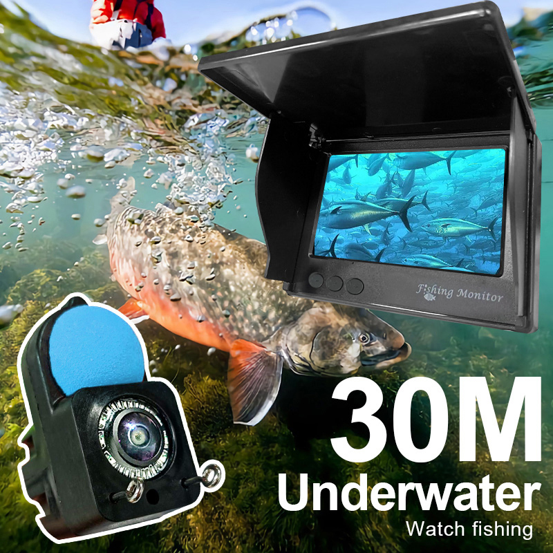 กล้องตกปลาใต้น้ำ 1080P HD กล้อ - Fishing Depth Finder บทวิจารณ์และราคา